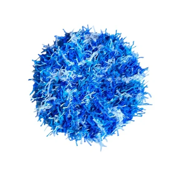 Hand Crafted Colorful Scrubbing Kitchen or Spa Pads Reusable Crocheted Polyester - Picture 8 of 11